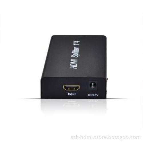3D hdmi splitter 4 ways, enhance HDMI input signal